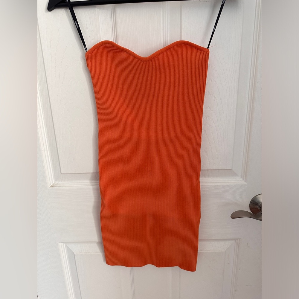 Strapless dress